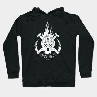 Flaming Death Bolts Hoodie